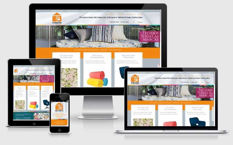 A Armaz�m Tecidos � uma empresa que oferece produtos como tecidos para estofados, m�veis, espumas e enchimentos, artigos para tape�aria e outros. Renovou o site com a Agenzzia e o resultado foi um site r�pido, com o layout moderno e pronto para receber cl